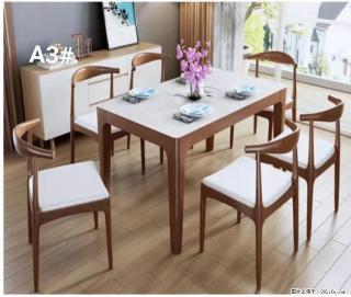 T08高级长方桌，胡桃色  1.35米带炉一桌四椅650元，现货11套。 - 芜湖28生活网 wuhu.28life.com